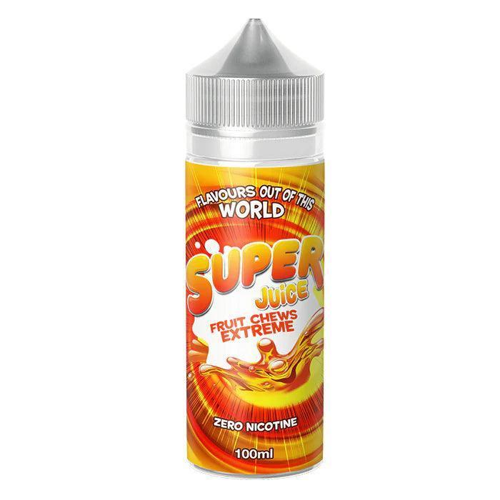 SUPER JUICE FRUIT CHEWS EXTREME 0MG 100ML SHORTFILL - Vape Unit