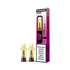 Vapes Bars Diamond Click BlackCurrant Squash - Vape Unit