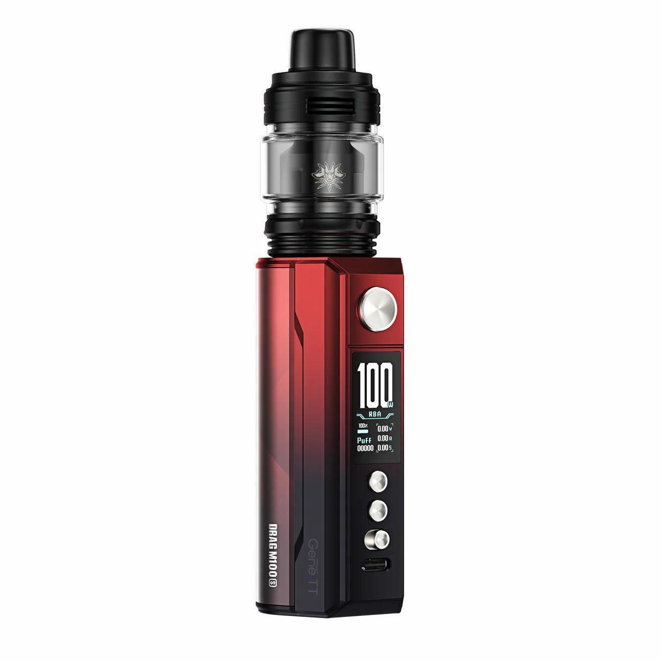 Voopoo Drag M100S Red & Black - Vape Unit