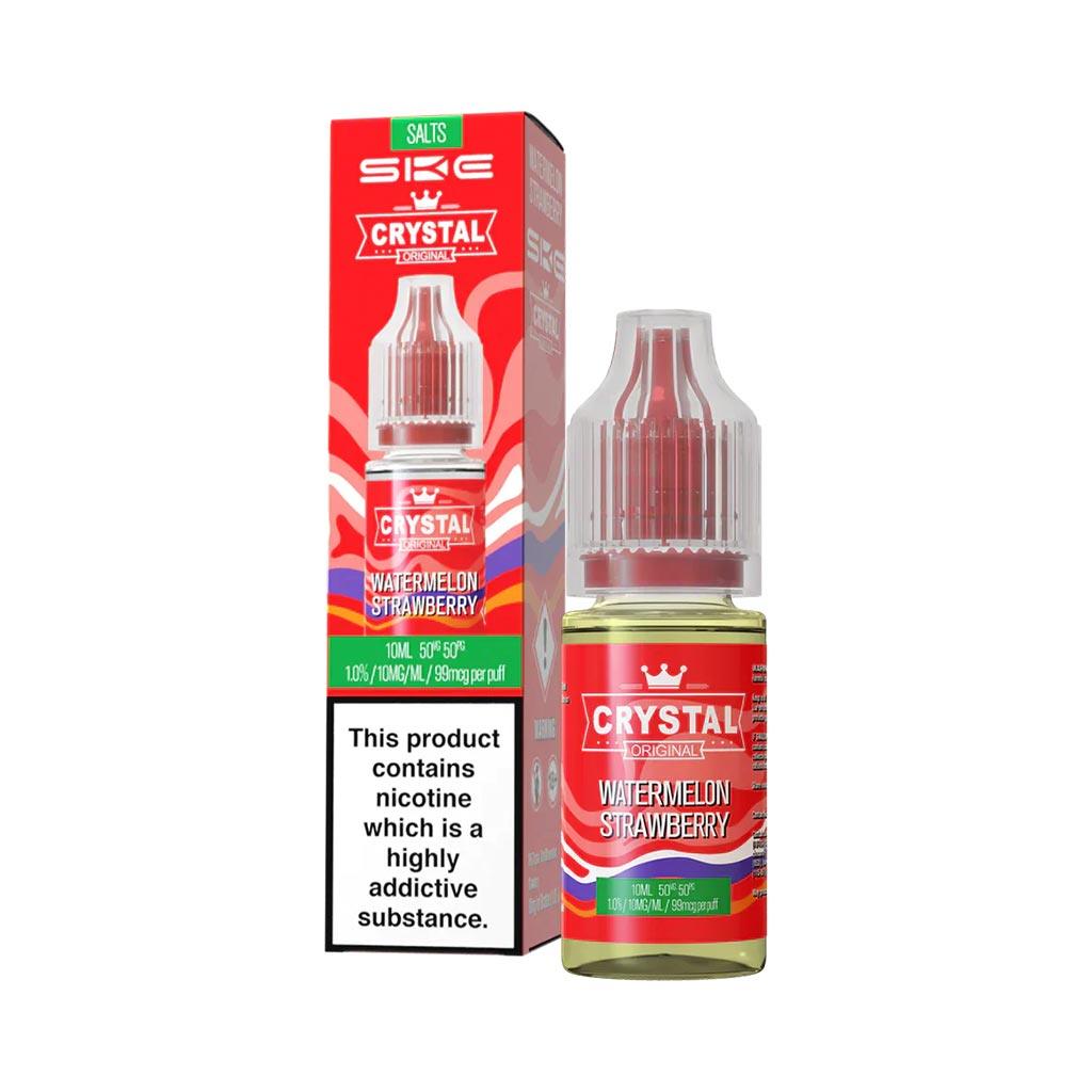 Watermelon Strawberry Nic Salt E-Liquid by SKE Crystal Original 10ml - Vape Unit