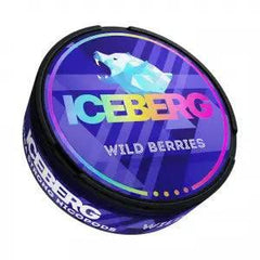 Wild Berries Medium Nicotine Pouch by Ice Berg 75mg/g - Vape Unit