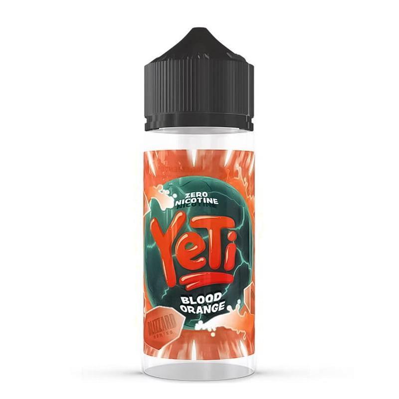 YETI BLLOD ORANGE BLIZZARD 0MG 100ML SHORTFILL - Vape Unit