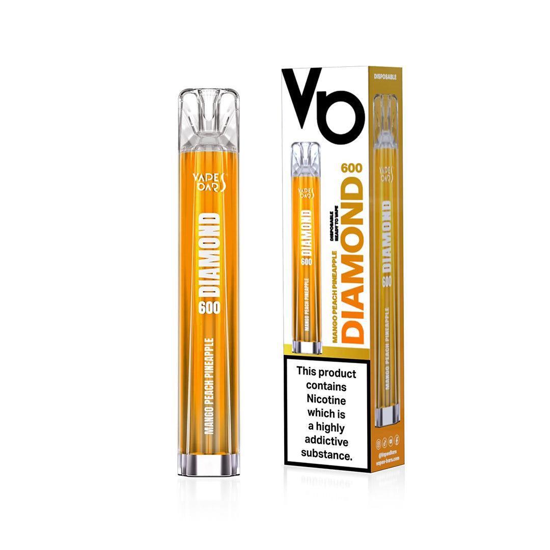 Diamond 600 Vape Mango Peach Pineapple - Vape Unit