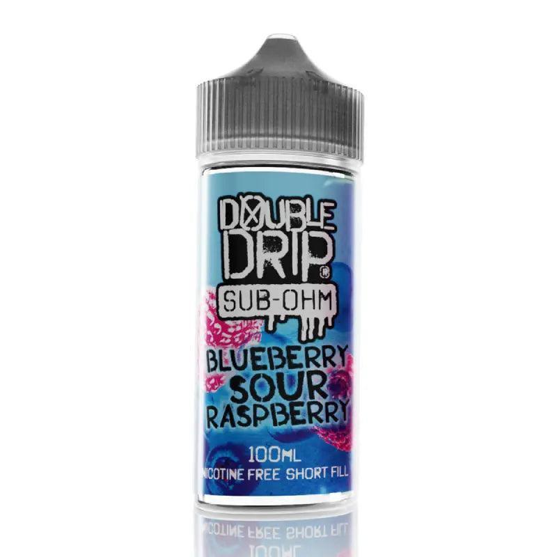 Double Drip E liquid - Blueberry Sour Raspberry - 100ml - Vape Unit