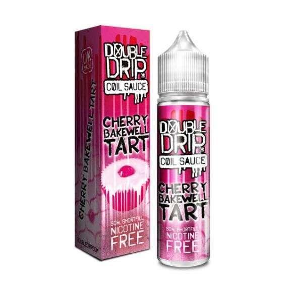 Double Drip E Liquid - Cherry Bakewell Tart - 50ml - Vape Unit