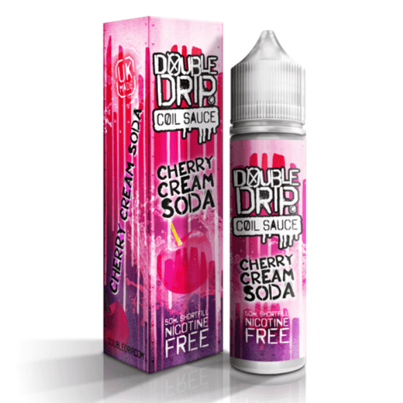 Double Drip E Liquid - Cherry Cream Soda - 50ml - Vape Unit