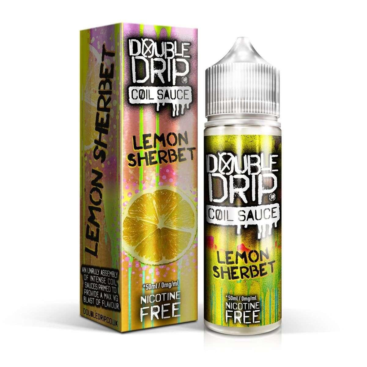 Double Drip E Liquid - Lemon Sherbet - 50ml - Vape Unit