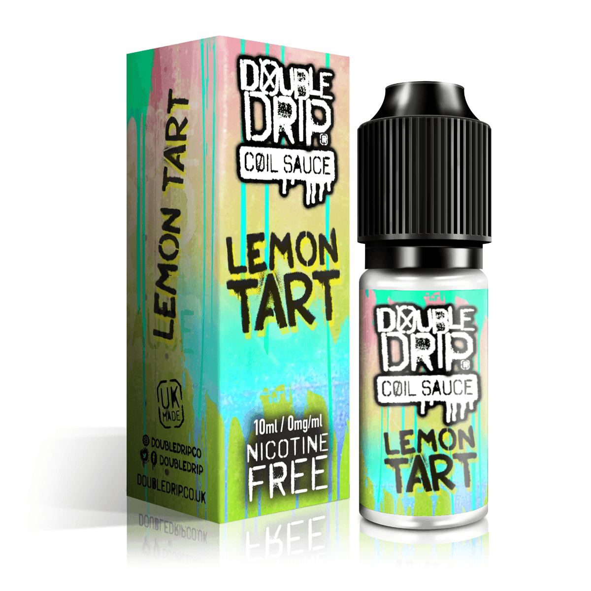 Double Drip E Liquid - Lemon Tart - 10ml - Vape Unit