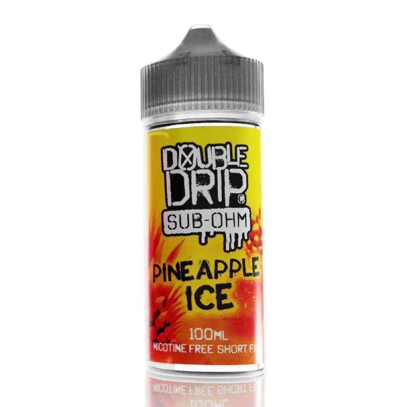 Double Drip E liquid - Pineapple Ice - 100ml - Vape Unit