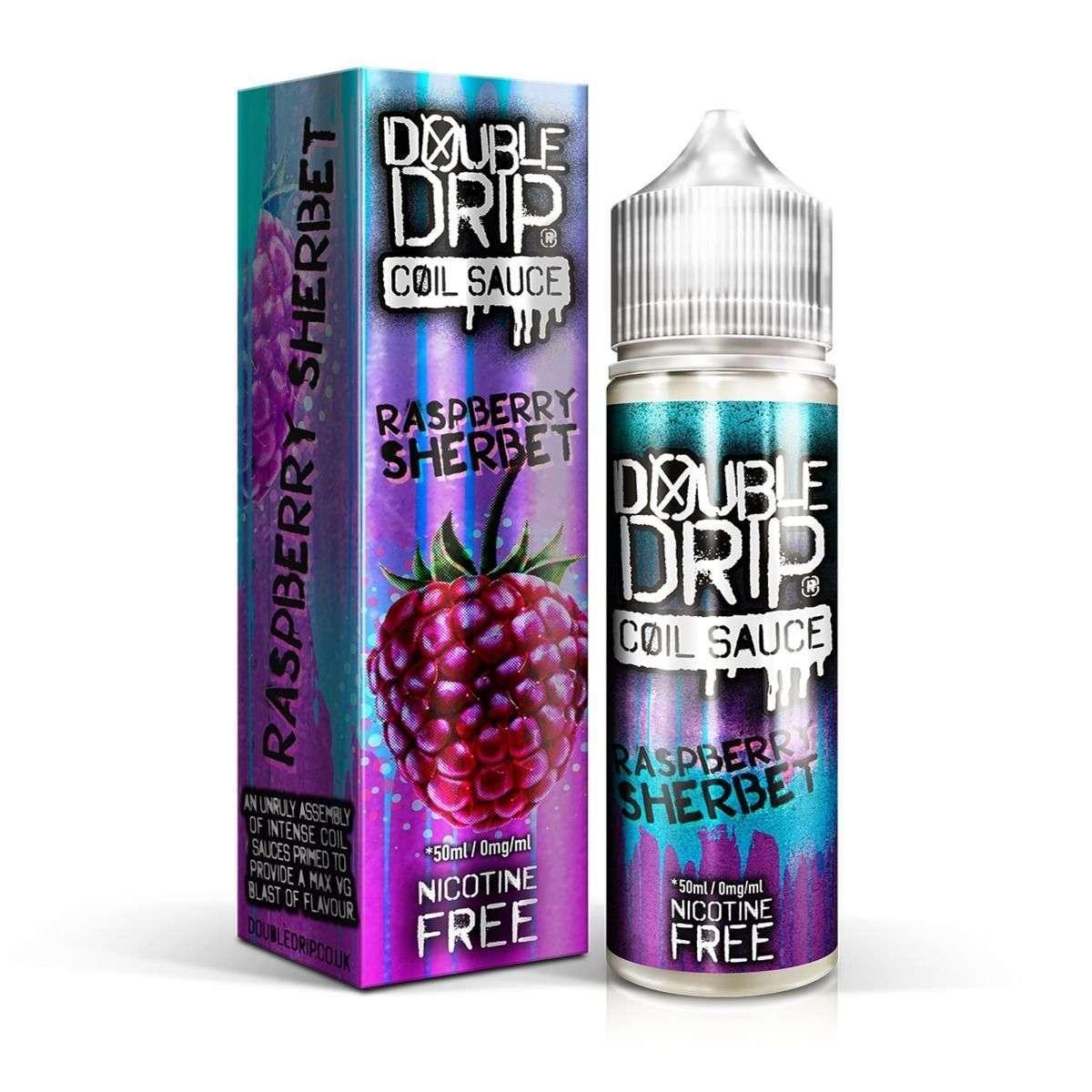 Double Drip E Liquid - Raspberry Sherbet - 50ml - Vape Unit