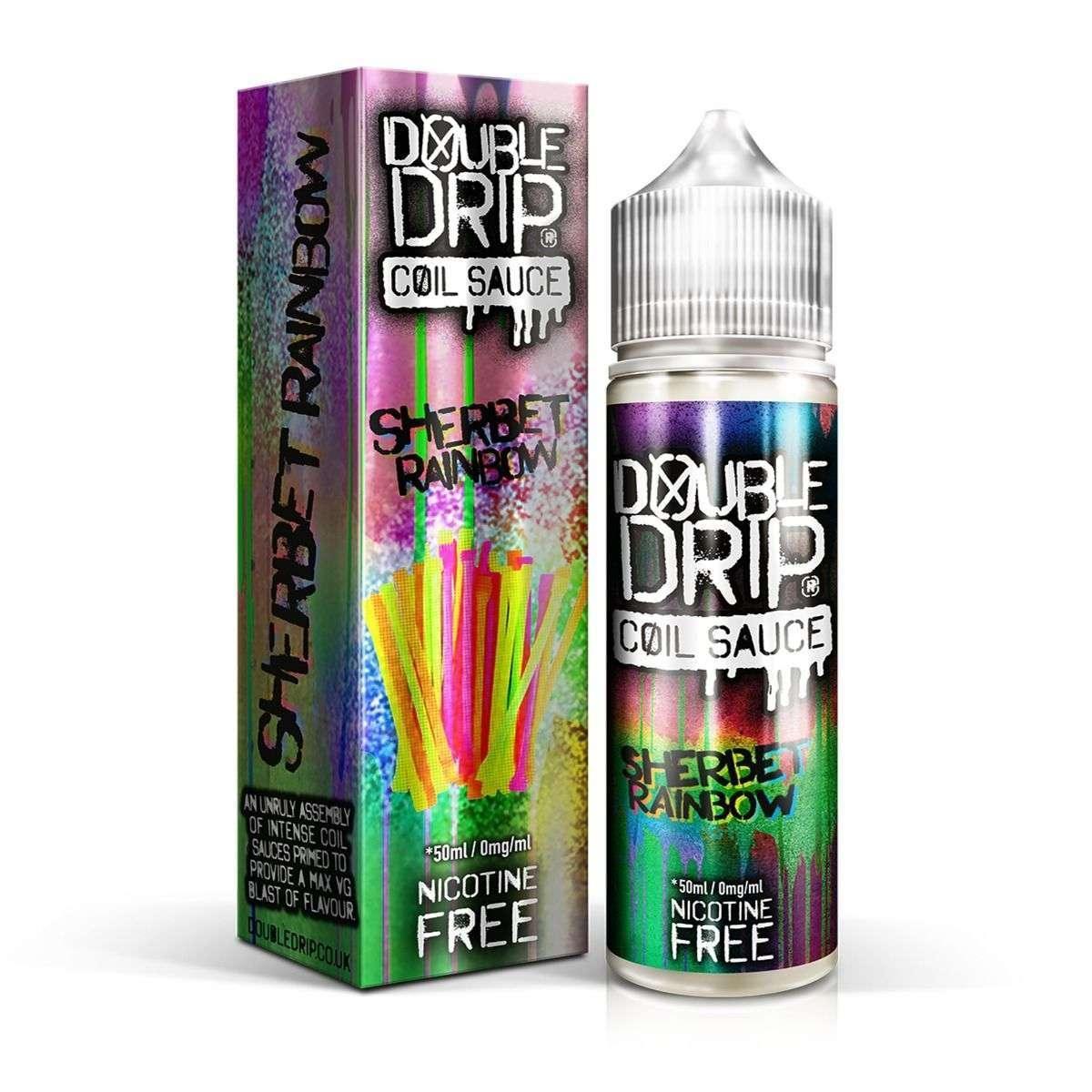 Double Drip E Liquid - Sherbet Rainbow - 50ml - Vape Unit