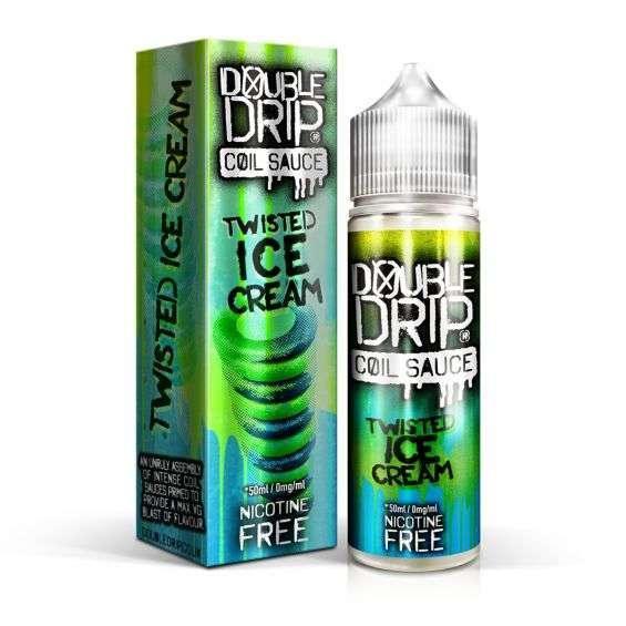 Double Drip E Liquid - Twisted Ice Cream - 50ml - Vape Unit