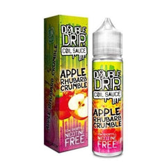 Double Drip (Ohm Baked) by E Liquid - Apple &amp Rhubarb Crumble - 50ml - Vape Unit