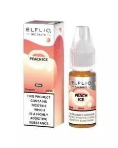 Elfliq Nic Salt by Elf Bar - Peach Ice - 10ml - Vape Unit