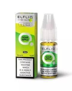 Elfliq Nic Salt by Elf Bar - Sour Apple - 10ml - Vape Unit