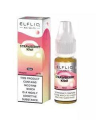 Elfliq Nic Salt by Elf Bar - Strawberry Kiwi - 10ml - Vape Unit