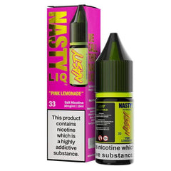 Pink Lemonade Nic Salt E-Liquid by Nasty Liq Salts 10ml - Vape Unit